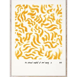 Affiche Comfort Yellow - Paper Collective