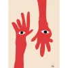 Affiche Hamsa Hands - Paper Collective
