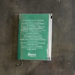 Agenda Merci Oct. 2024 - Déc. 2025 - Vert Gazon