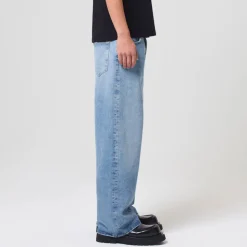 Agolde - Jean low slung baggy - Bleu clair