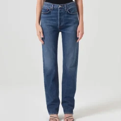 Agolde - Jean 90s pinchlong - Bleu foncé