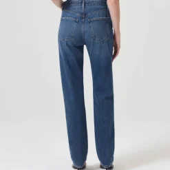 Agolde - Jean 90s pinchlong - Bleu foncé
