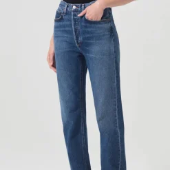 Agolde - Jean 90s pinchlong - Bleu foncé
