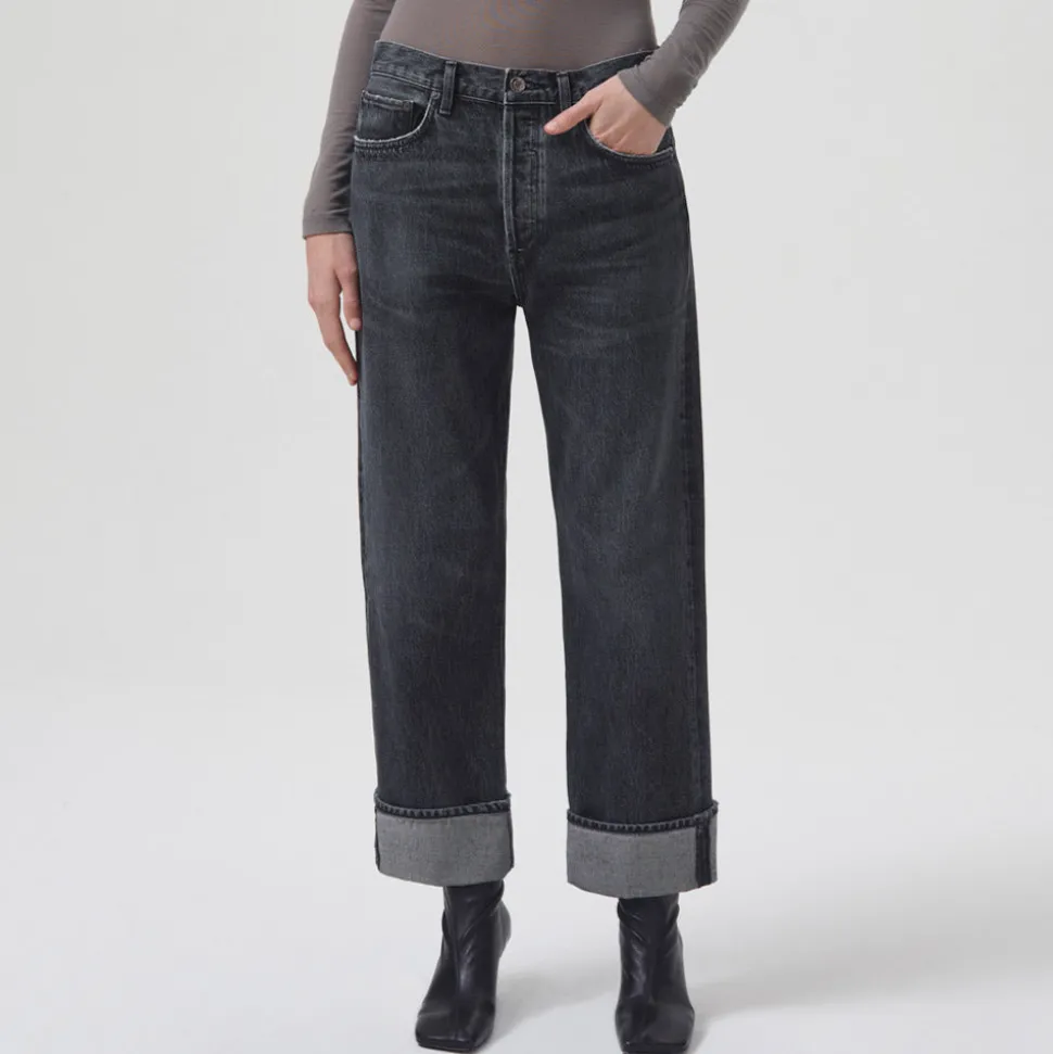 Agolde - Jeans Fran - Gris