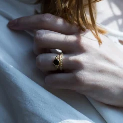 Alix D. Reynis - Bague Louise - Doré