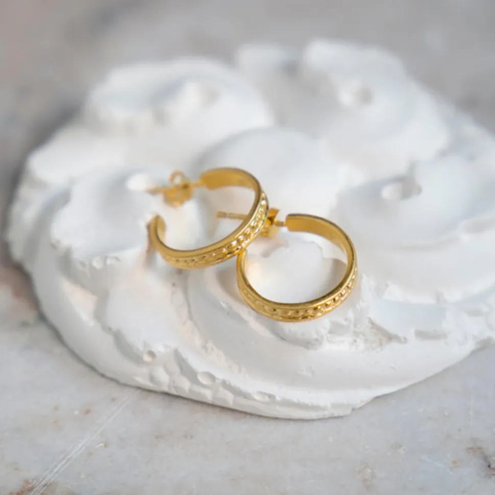 Alix D. Reynis - Boucles d'oreilles Louise - Doré