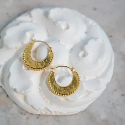 Alix D. Reynis - Boucles d'oreilles Moon - Doré