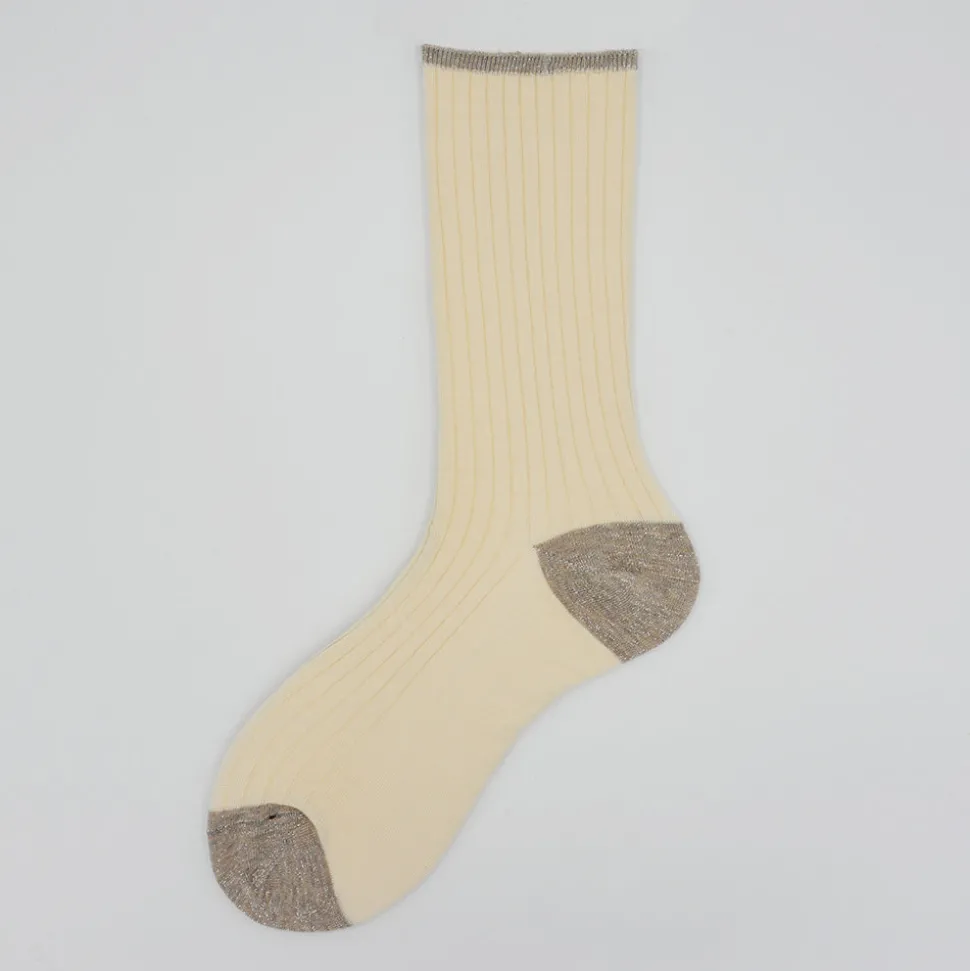 Alto Milano - Chaussettes n°279 - Ecru