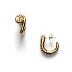 Anni Lu - Boucles d'oreilles Swirl - Or