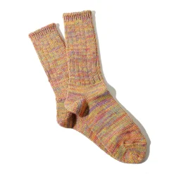 Anonymous ISM - Chaussettes 5 Color Mix - Jaune