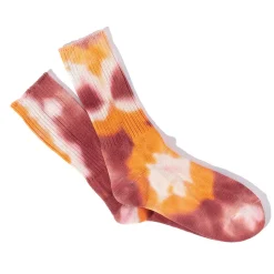 Anonymous ISM - Chaussettes Tie & Dye - Orange