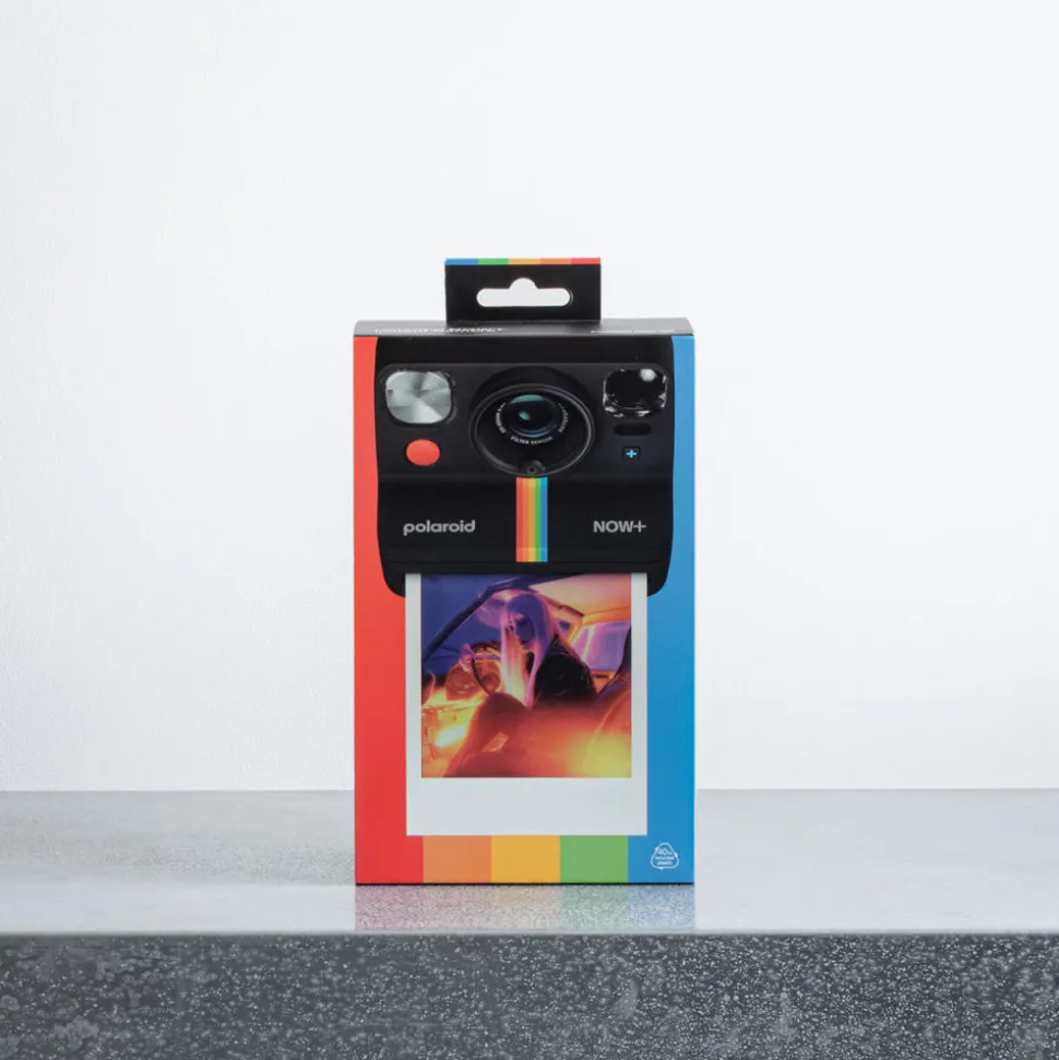Appareil photo retro Polaroid Now + - Noir