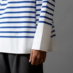 Arpenteur - T-shirt Marine - Blanc/Bleu