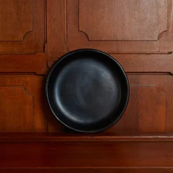 Assiette Chamba - Noir