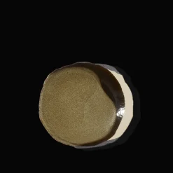 Assiette en grès émaillé Wabi - Seidou Kaki
