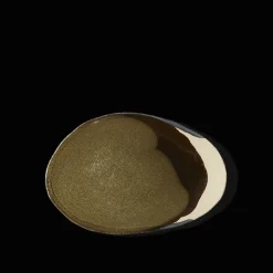 Assiette en grès émaillé Wabi - Seidou Kaki