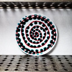 Assiette plate en faïence Paola Navone