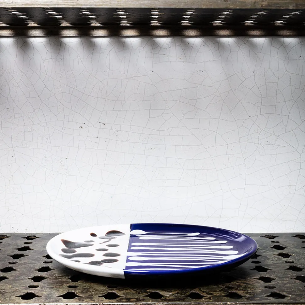 Assiette plate en faïence Paola Navone