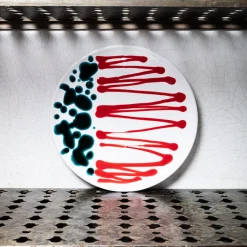 Assiette plate en faïence Paola Navone
