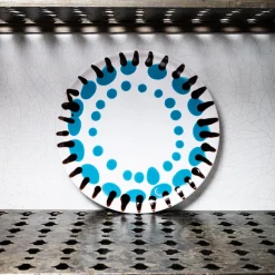 Assiette plate en faïence Paola Navone