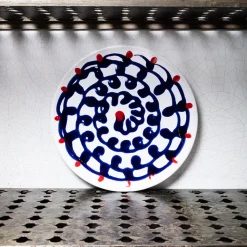 Assiette plate en faïence Paola Navone