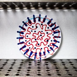 Assiette plate en faïence Paola Navone