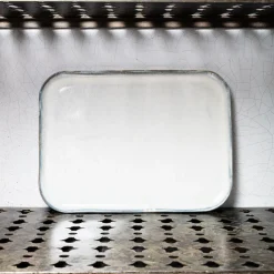 Assiette plate en grès n°1 - Mastic