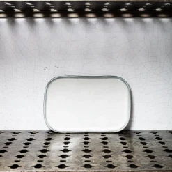 Assiette plate en grès n°2 - Mastic