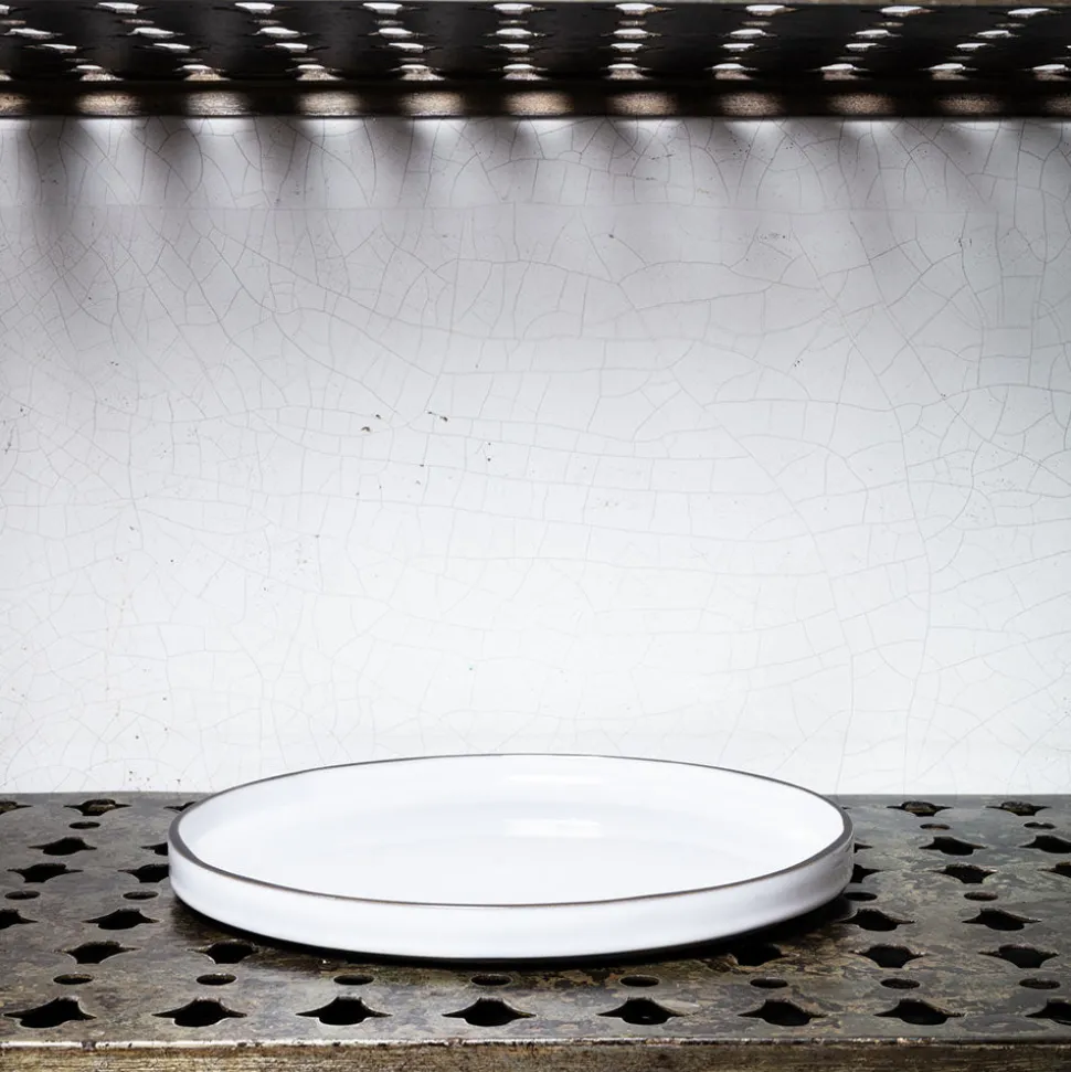 Assiette plate Revol - Blanche