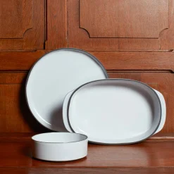 Assiette plate Revol - Blanche