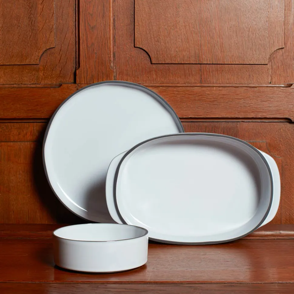 Assiette plate Revol - Blanche