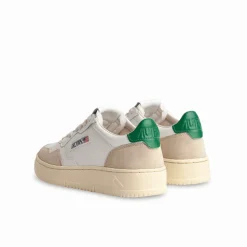 Autry - Baskets Medalist Low Suede - Vert