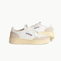 Autry - Baskets Medalist Low - Blanche & Beige