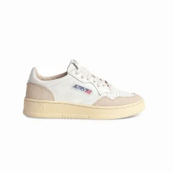 Autry - Baskets Medalist Low - Blanche & Beige