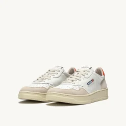 Autry - Baskets Medalist Low Suede - Orange