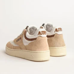 Autry - Baskets Open Mid - Ecru
