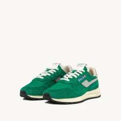 Autry - Baskets Reelwind Low - Blanche & Vert
