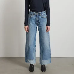 B Sides - Jeans Reworked Culotte - Vintage Indigo