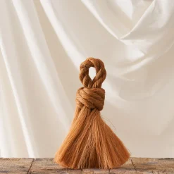 Balayette Noeud en Chanvre - Orange