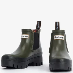 Barbour - Bottines Halton - Olive