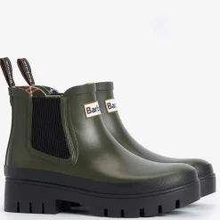 Barbour - Bottines Halton - Olive