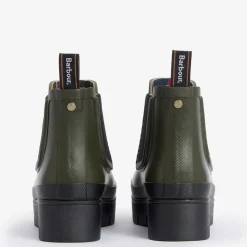 Barbour - Bottines Halton - Olive