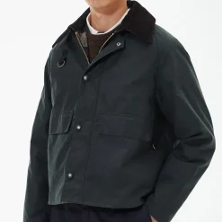 Barbour - Veste Cirée Slim - Bleu