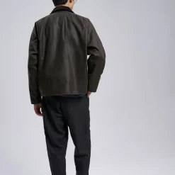 Barbour - Veste Os Transport Wax - Olive