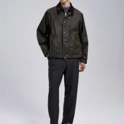 Barbour - Veste Os Transport Wax - Olive
