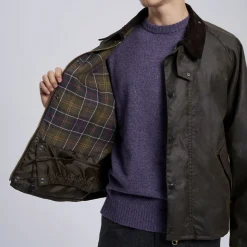 Barbour - Veste Os Transport Wax - Olive