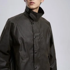 Barbour - Veste Os Transport Wax - Olive