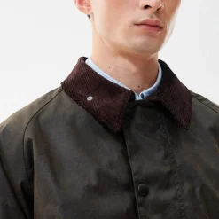 Barbour - Veste Os Transport Wax - Olive