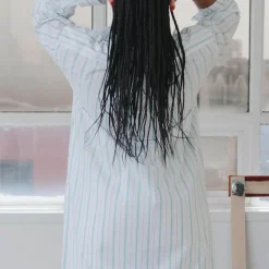 Baserange - Robe Chemise Ole - Rayées