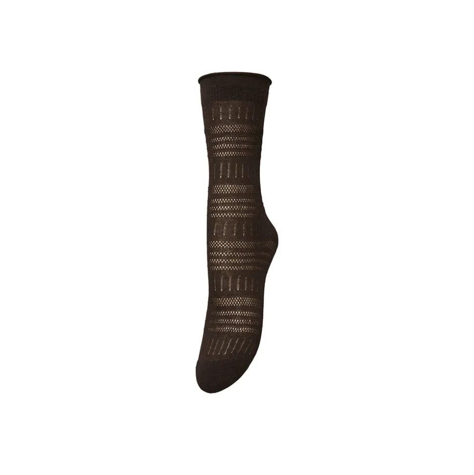 Becksöndergaard - Chaussettes Lucretia Wola - Marron